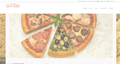 Desktop Screenshot of pizzerialatorre.be